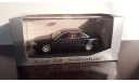 1:43 Audi A8 Individual Minichamps Rare Редкая Чёрная, масштабная модель, 1/43
