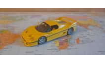 1:43 Ferrari F50,Minichamps, масштабная модель, scale43