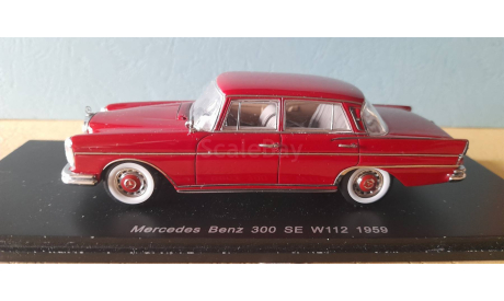 1:43 Mercedes 300 SE,W112,Spark, масштабная модель, Mercedes-Benz, scale43