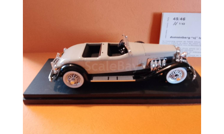 1:43 Duesenberg,Rio, масштабная модель, scale43