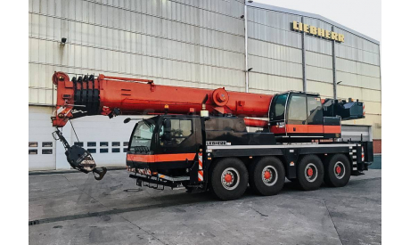 1/50 кран Liebherr 1070 Mammoet редкий, масштабная модель трактора, scale50