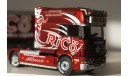 1/50 Scania Longline RiCo полуприцеп самосвал Tekno  №58 из 300 шт, масштабная модель, scale50