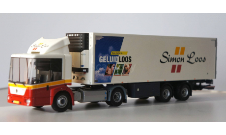 1/50 Mercedes рефрижератор полуприцеп Simon Loos, масштабная модель, Mercedes-Benz, Tekno, scale50
