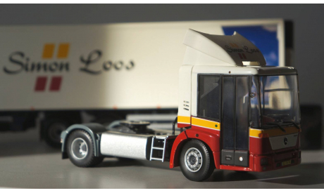1/50 Mercedes рефрижератор полуприцеп Simon Loos, масштабная модель, Mercedes-Benz, Tekno, scale50
