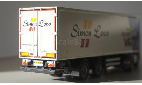 1/50 Mercedes рефрижератор полуприцеп Simon Loos, масштабная модель, Mercedes-Benz, Tekno, scale50
