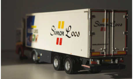 1/50 Mercedes рефрижератор полуприцеп Simon Loos, масштабная модель, Mercedes-Benz, Tekno, scale50