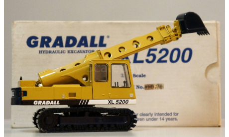 1/50 экскаватор-телескоп Gradall 5200 погрузчик 1:50, масштабная модель трактора, scale50