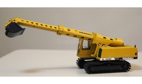 1/50 экскаватор-телескоп Gradall 5200 погрузчик 1:50, масштабная модель трактора, scale50