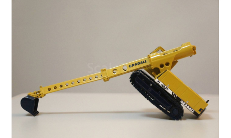 1/50 экскаватор-телескоп Gradall 5200 погрузчик 1:50, масштабная модель трактора, scale50