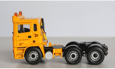 1/50 английский тягач ERF грузовик JCB 1:50, масштабная модель, scale50