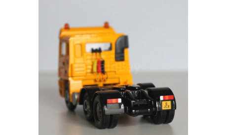 1/50 английский тягач ERF грузовик JCB 1:50, масштабная модель, scale50