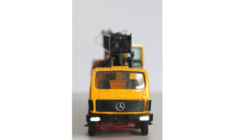 1/50 кран Mercedes Sennebogen 1:50 раритет, масштабная модель трактора, Mercedes-Benz, Conrad, scale50