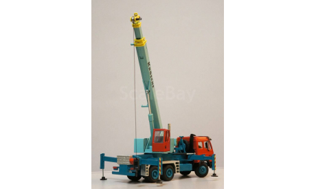 1/50 авто кран Mercedes Liebherr LTF 1:50 оч.редкий, масштабная модель, Conrad, scale50