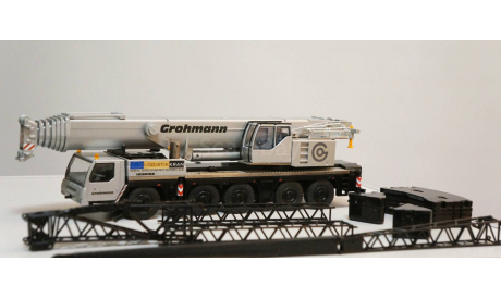 1/50 кран Liebherr Grohmann1:50 редкий 1:50, масштабная модель трактора, Conrad, scale50