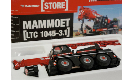1/50 кран Liebherr ltс 1045 Mammoet 1:50 редкий, масштабная модель трактора, scale50