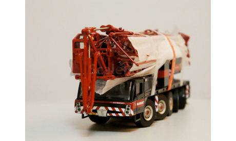 1/50 кран Spierings 599 Mammoet 1:50, масштабная модель трактора, Liebherr, wsi, scale50
