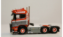 /50 тягач Scania R 6х2 грузовик 1:50, масштабная модель, WSI, scale50