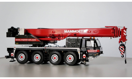 1/50 кран Tadano Faun 70 Mammoet WSI редкий, масштабная модель трактора, scale50