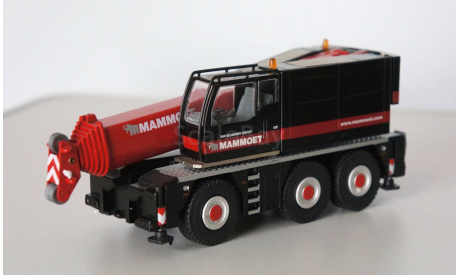 1/50 кран Liebherr ltс 1055 Mammoet оч.редкий, масштабная модель трактора, Conrad, scale50