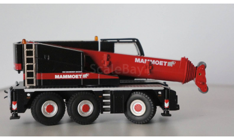 1/50 кран Liebherr ltс 1055 Mammoet оч.редкий, масштабная модель трактора, Conrad, scale50