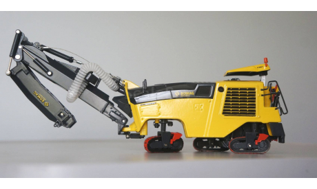 1/50 фреза дорожная Bomag 1000, масштабная модель трактора, scale50