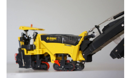 1/50 фреза дорожная Bomag 1000, масштабная модель трактора, scale50
