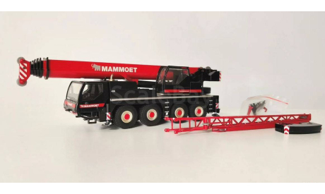 1/50 кран Liebherr 1070 Mammoet редкий, масштабная модель трактора, scale50