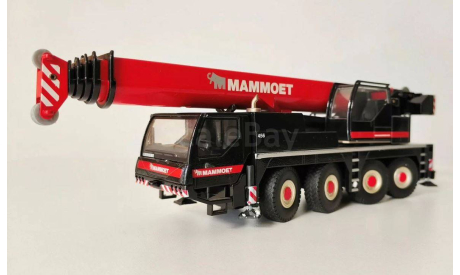 1/50 кран Liebherr 1070 Mammoet редкий, масштабная модель трактора, scale50
