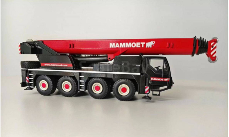 1/50 кран Liebherr 1070 Mammoet редкий, масштабная модель трактора, scale50