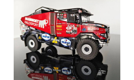 rally racing Renault Dakar №506, масштабная модель, WSI, scale50