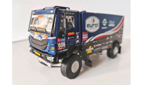 1/50 модель rally racing Iveco Dakar №606 WSI, масштабная модель, scale50