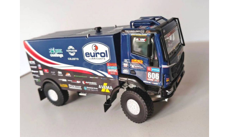 1/50 модель rally racing Iveco Dakar №606 WSI, масштабная модель, scale50