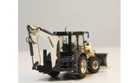 1/50 экскаватор Terex 840 погрузчик 1:50, масштабная модель трактора, NZG, scale50
