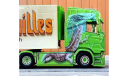 1/50 Scania Muller рефрижератор Tekno 351 из 500, масштабная модель, Drake, scale50