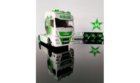 1/50 MAN Muller рефрижератор Tekno 1из 325 раритет, масштабная модель, scale50