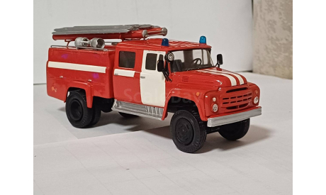 ЗИЛ-130 АЦ-40 Киммерия (Гальваника), масштабная модель, scale43