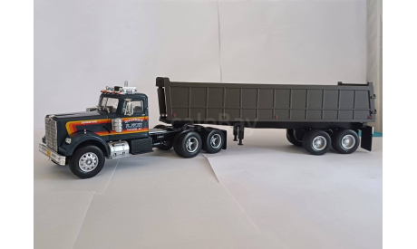 Western Star 4864 + полуприцеп самосвал, 1970 - Altaya American Truck - 1:43, масштабная модель, 1/43