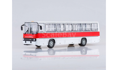 Ikarus (Икарус)-260 городской , бело - красный, масштабная модель, 1:43, 1/43, Советский Автобус