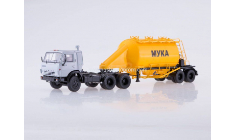 КАМАЗ-54112 с полуприцепом-муковозом АСП-25 SSM, масштабная модель, Start Scale Models (SSM), scale43