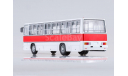 Ikarus (Икарус)-260 городской , бело - красный, масштабная модель, 1:43, 1/43, Советский Автобус