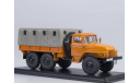 Миасский грузовик 375Д бортовой с тентом, масштабная модель, 1:43, 1/43