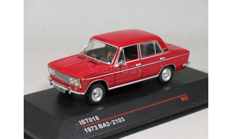 ВАЗ-2103 Lada 1500 1973-1984 Dark Red ist, масштабная модель, IST Models, scale43