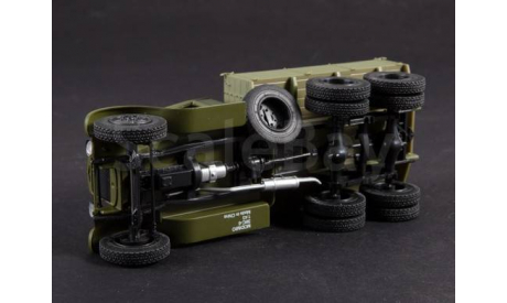 Легендарные грузовики СССР №17, ЗИС-6, журнальная серия масштабных моделей, MODIMIO, scale43