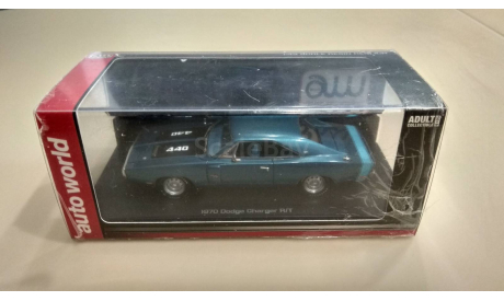 Dodge Charger R/T 1970 Autoworld Уценка!, масштабная модель, ERTL (Auto World), scale43