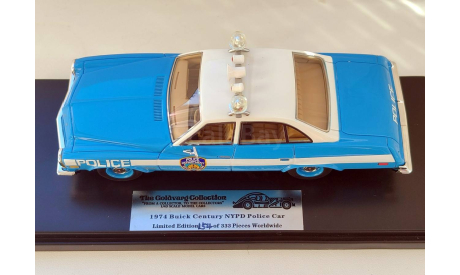 Buick Century NYPD Police Car (Goldvarg), масштабная модель, scale43