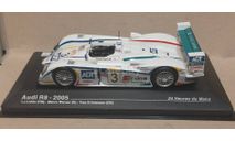 AUDI R8   -     24 LE MANS 2005 # 3, масштабная модель, Altaya Le Mans Collection, 1:43, 1/43