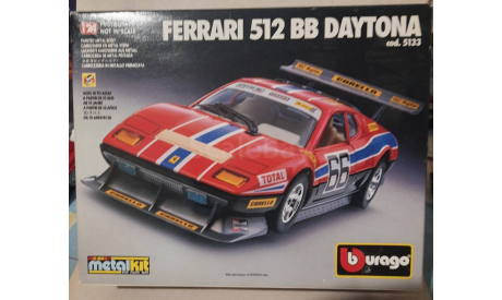 FERRARI  512  BB  DAYTONA, масштабная модель, BBurago, scale24