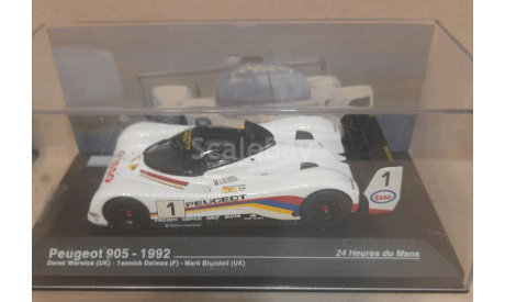 PEUGEOT 9’05    -  24 LE MANS 1992 # 1, масштабная модель, Altaya Le Mans Collection, 1:43, 1/43