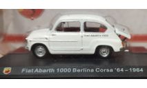 ABARTH  FIAT 1000 Berlina Corsa 64   1964    (af12), масштабная модель, Hachette, scale43