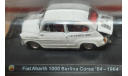 ABARTH  FIAT 1000 Berlina Corsa 64   1964    (af12), масштабная модель, Hachette, scale43